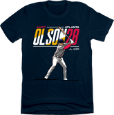 Matt Olson Name & Number MLBPA Tee In The Clutch